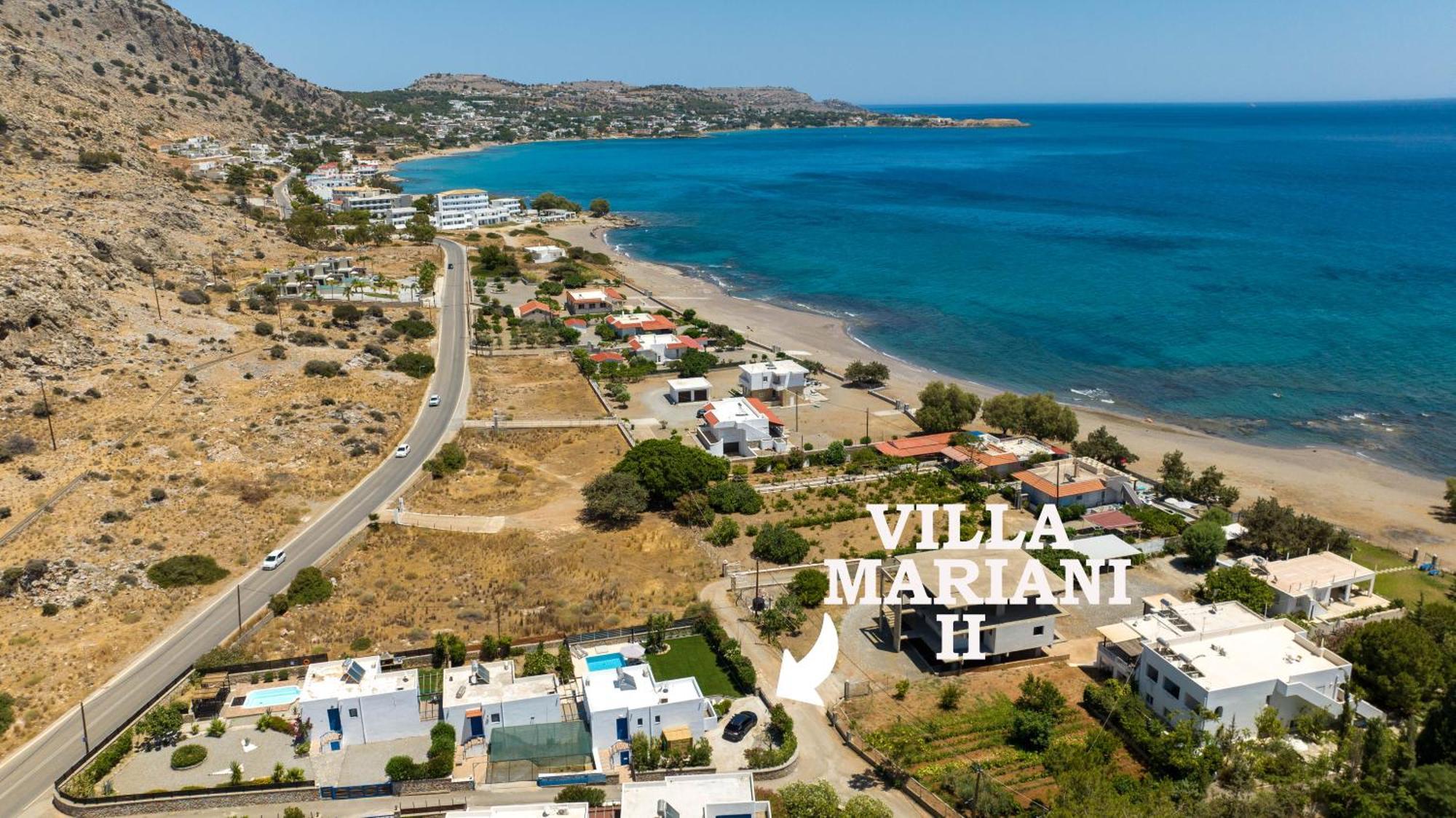 לרדוס Villa Mariani II - In Lothiarika, Newly Renovated June 2024, Private Pool, Lindos 10 Min, Beach 120M מראה חיצוני תמונה